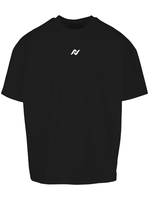 Basic Logoprint T-Shirt (schwarz)