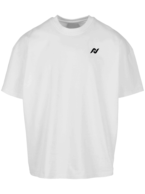 Basic Logoprint T-Shirt (Weiß)